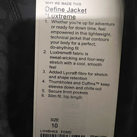 Define Jacket - Picture 3 of 3
